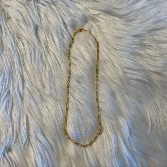 NEW MODU Atelier Elegant Gold Colour Chain Necklace - Picture 2 of 5